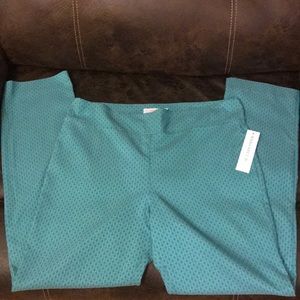 Margaret M Teal Pants